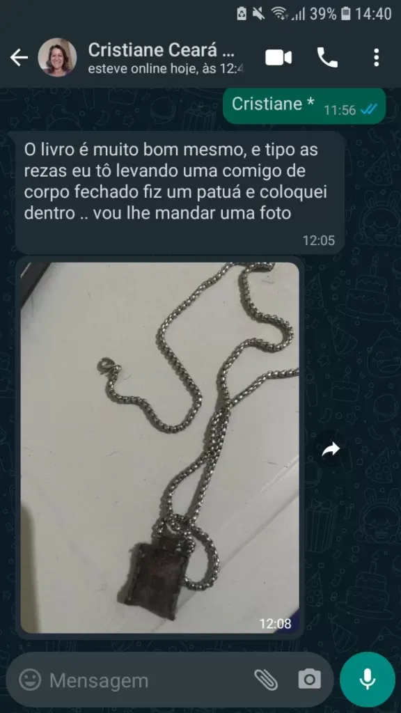 Depoimento real de cliente